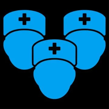 Medical Staff Icon Stock Illustration
