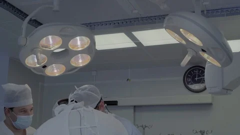 Medical staff of the operating unit do heart surgery Stock Footage 104922279