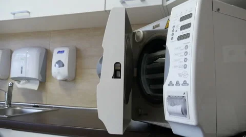 Medical Sterilizer Stock Footage 49691832