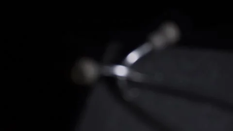 Medical Stethoscope Off to On Focus Stock Footage 152940137