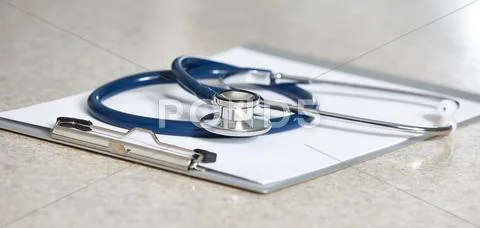Medical stethoscope. Stock Photos