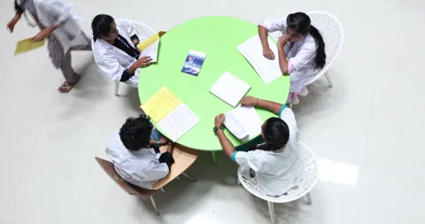 Medical Students In the Collage Stock Footage 339047118