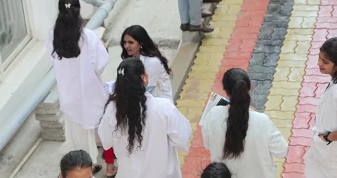 Medical Students In the Collage Stock Footage 339048107