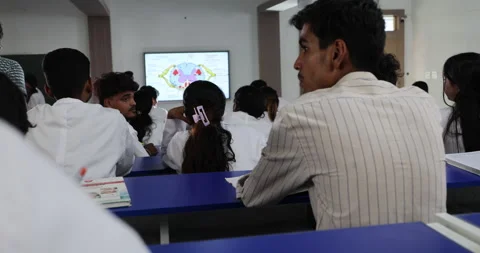 Medical Students In Lecture Hall Stockbeeldmateriaal 339050301