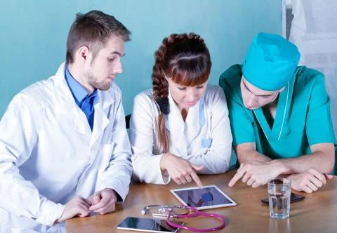 Medical students Stock Photos