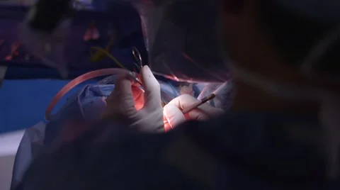 Medical surgery Stock Footage 49549160