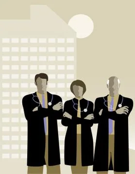 Medical Team Stock Illustration