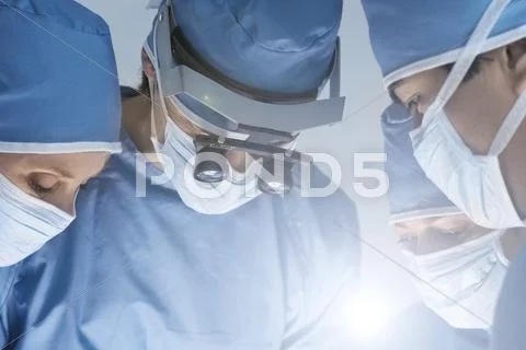 Medical team in surgery Stock Photos