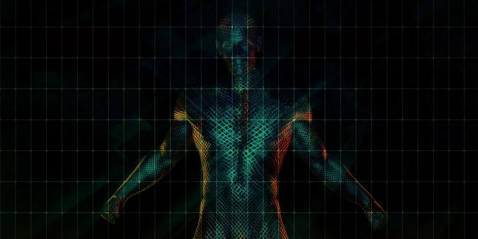 Medical Technology Background Stock Illustration