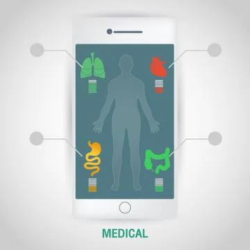 Medical technology Stock Illustration