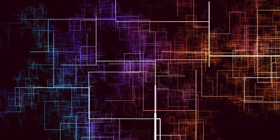 Medical Technology Science Pattern Illustrazione stock