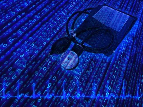 Medical Theme Stock Illustration