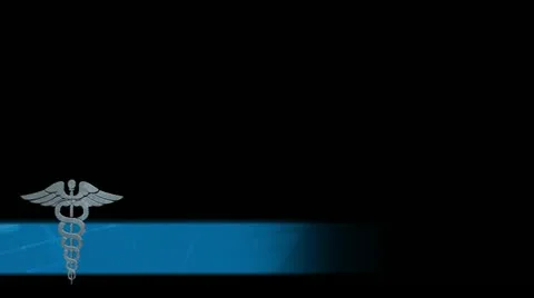 Medical Themed Lower Third Title Bar Stock-Footage 19059023