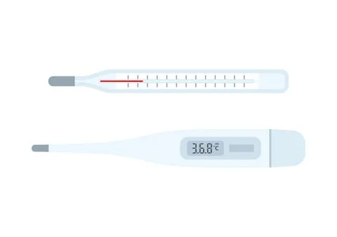 Medical thermometer Stock Illustration