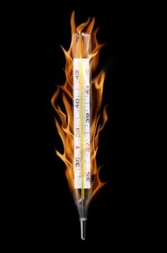 Medical thermometer Foto stock