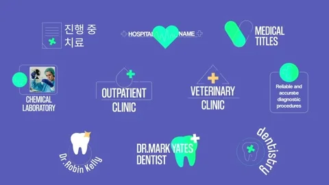 Medical Titles for After Effects After Effects素材
