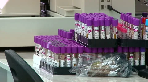 Medical tubes Video stock 68140876