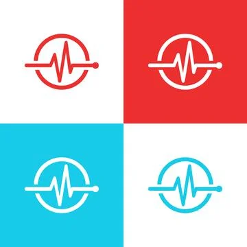 Medical vector logo concept Stock Illustration