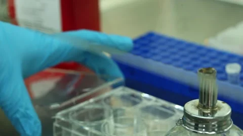 Medical vials 13 Video stock 317083053