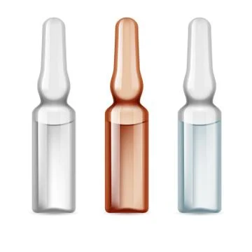 Medical vials Stock Illustration