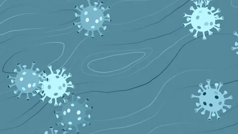 Medical Virus Background Loops Stock Footage 169105537