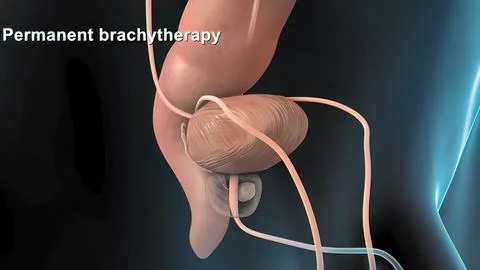 Medically accurate 3d illustration of prostate cancer Stock Illustration
