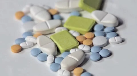 Medicals on turn table Video stock 7728538