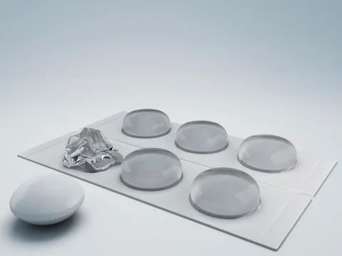 Medicament 3d Stock Illustration