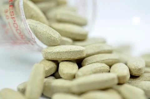 Medicaments isolated Stock Photos