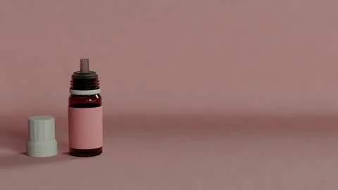 Medication 3D on soft background Stock Illustration