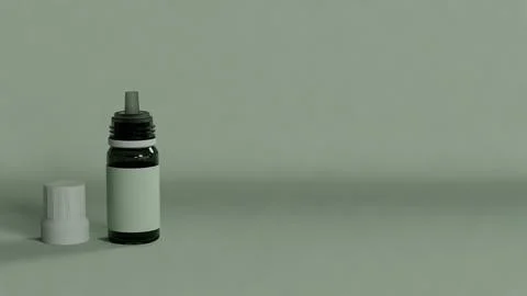 Medication 3D on soft background Stock Illustration