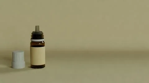 Medication 3D on soft background Stock Illustration