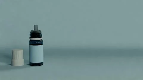 Medication 3D on soft background Stock Illustration