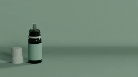 Medication 3D on soft background Illustrazione stock