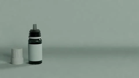 Medication 3D on soft background Stock Illustration