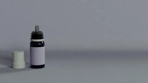 Medication 3D on soft background Stock Illustration