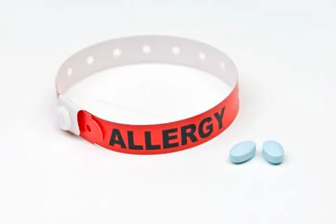 Medication allergy Stock Photos