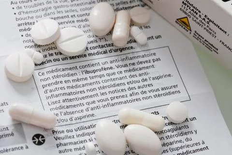 Medication contraindication Stock Photos