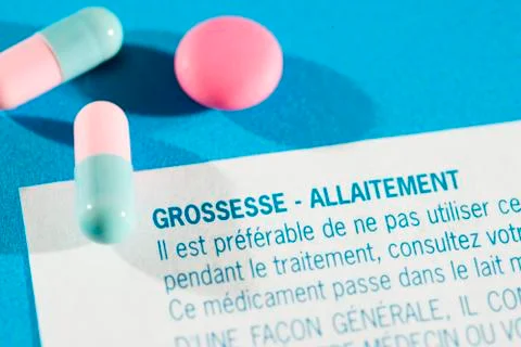 Medication contraindication Stock Photos