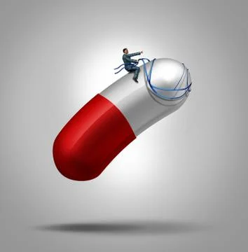 Medication control Stock Illustration