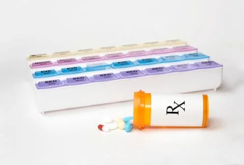 Medication dispenser Stock Photos