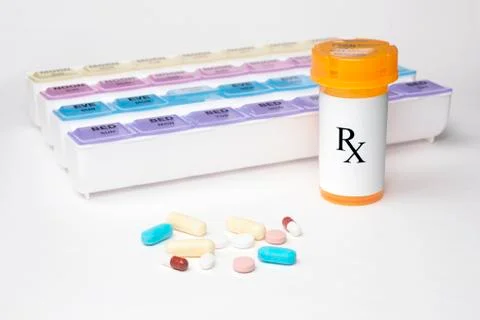 Medication dispenser Stock Photos