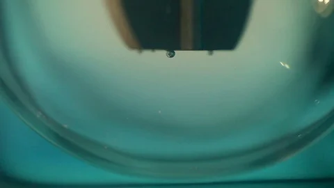 Medication pills dissolution testing in laboratory Stock-Footage 70316648