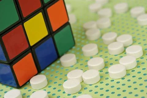 MEDICATION SIDE EFFECT Chance, evolution, genetics. The hazards of treatme... Stock Photos
