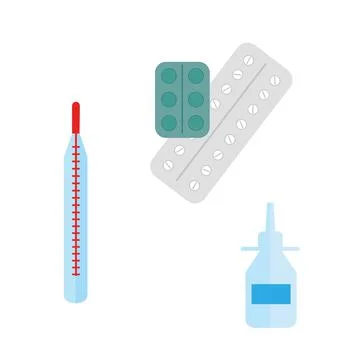 Medications Stock Illustration