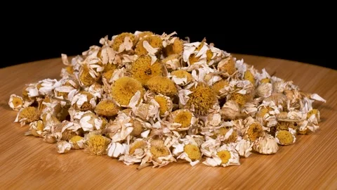 Medicinal Aromatic Plants, Chamomile Stock Footage 331514852