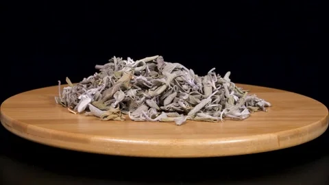 Medicinal Aromatic Plants, Sage Stock Footage 332150030