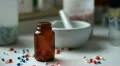 medicine and drugs. capsules HD Footage