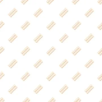 Medicine blister pack seamless pattern repeating background 스톡 일러스트