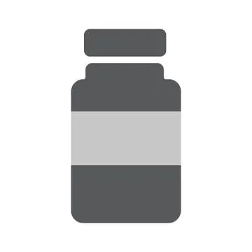 Medicine bottle Icon Vector Stock-Illustration